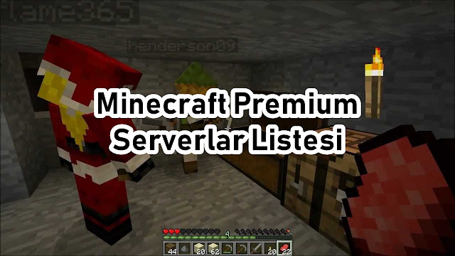 Minecraft Premium Serverlar Listesi