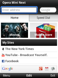 opera mini next