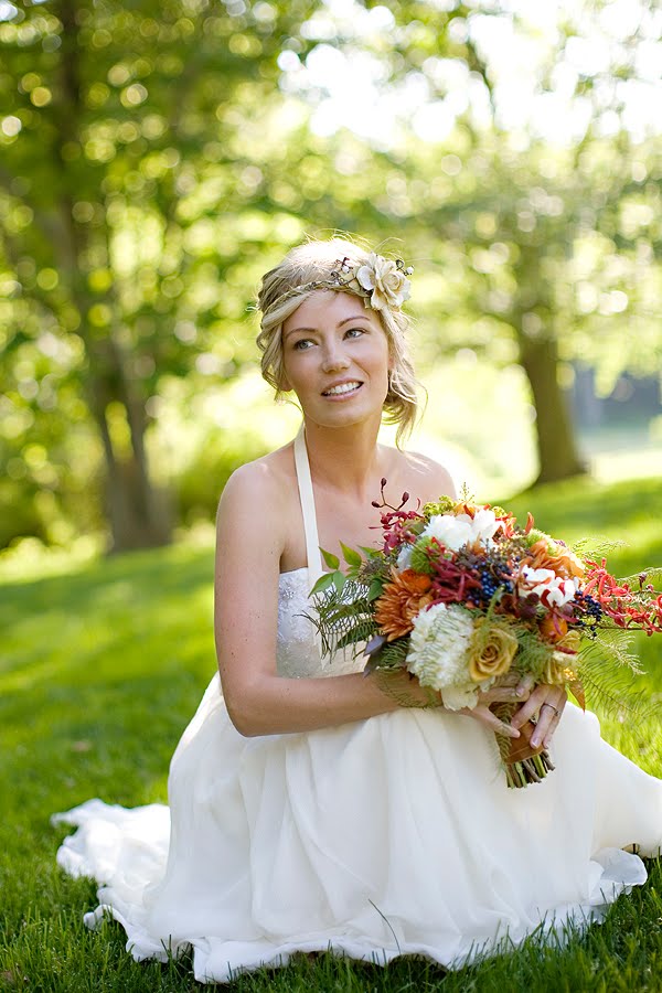 My way in the future Hippie Wedding Headband 