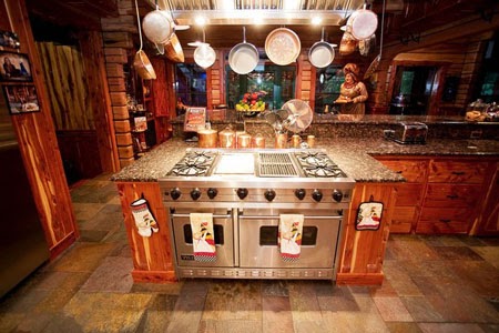 Log Cabin Kitchen Cabinets