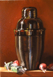 Daily Oil Painting, Still Life, Shaker