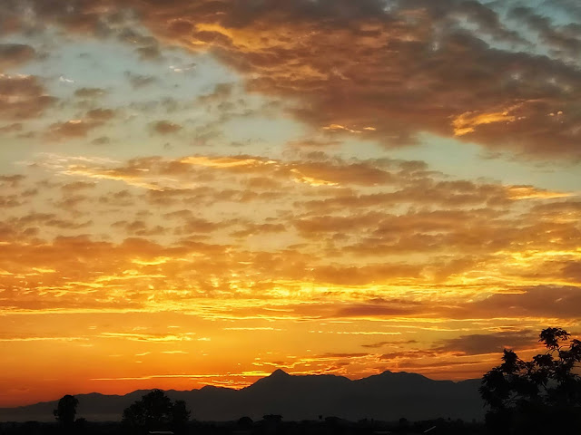 Sunset in Chitwan