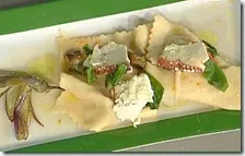 Cassatelle alla norma con melanzane, ricotta infornata e pomodorini