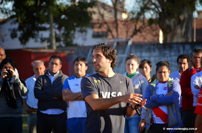 Martín Gaitán, en el CEDAR Salta