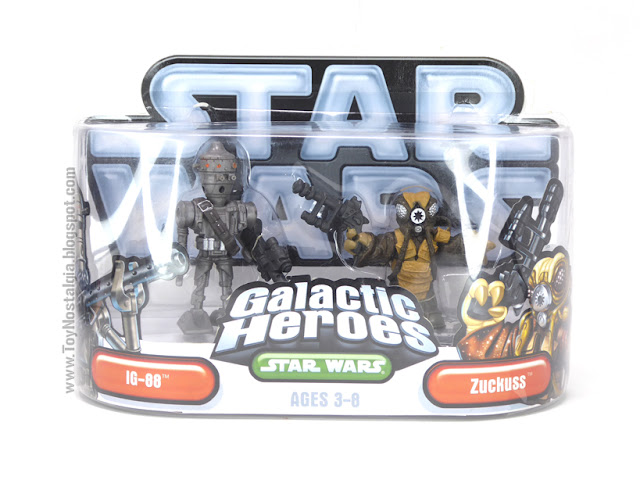 IG-88 Zuckuss bliester "duo pack" (STAR WARS - GALACTIC HEROES - HASBRO)