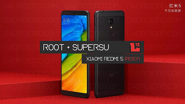  maka sahabat semua berada di kawasan yang tepat Cara gampang Root Xiaomi Redmi 5 (Rosy) tanpa PC dengan SuperSU