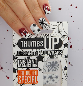 Thumbs Up Halloween Special Nail Wraps - Midnight Party