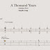 Sunghajung - A Thousand Years (Christina Perri) Tab