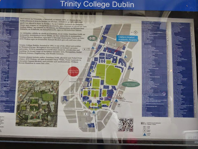 visite de Trinity College à Dublin