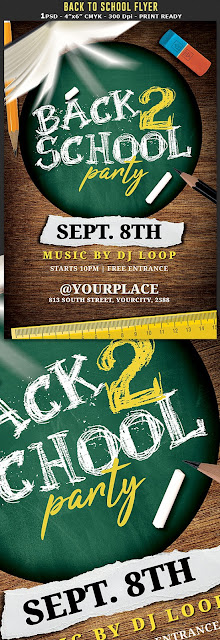  Back to School Flyer Template