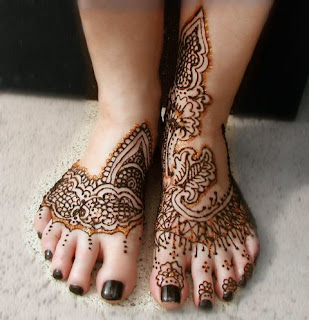 Henna Foot Tattoos