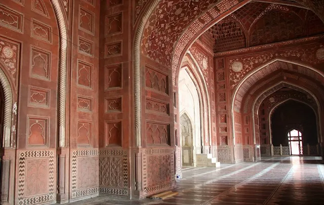 intérieur du Taj Mahal