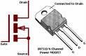 FET with its symbol and pinouts