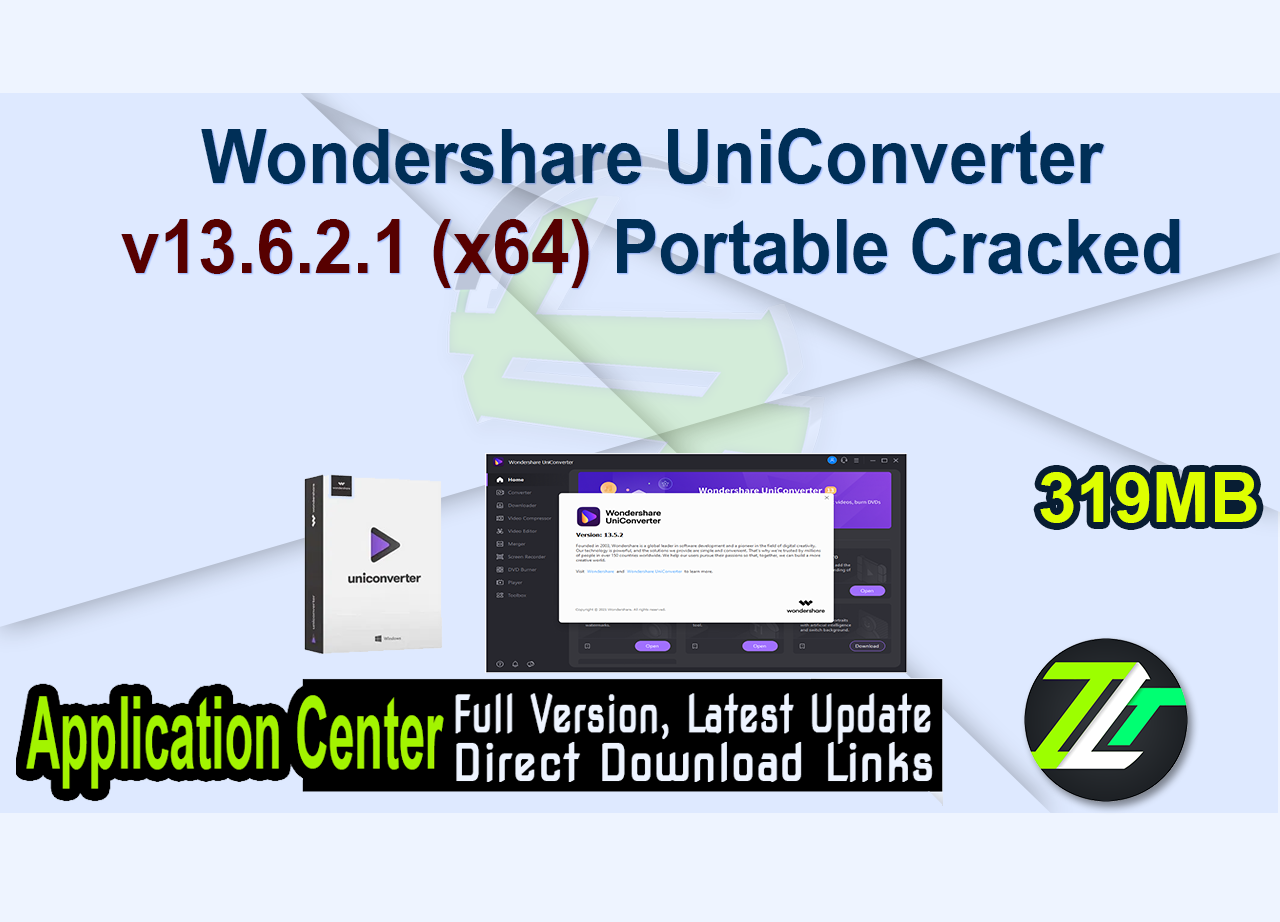 Wondershare UniConverter v13.6.2.1 (x64) Portable Cracked