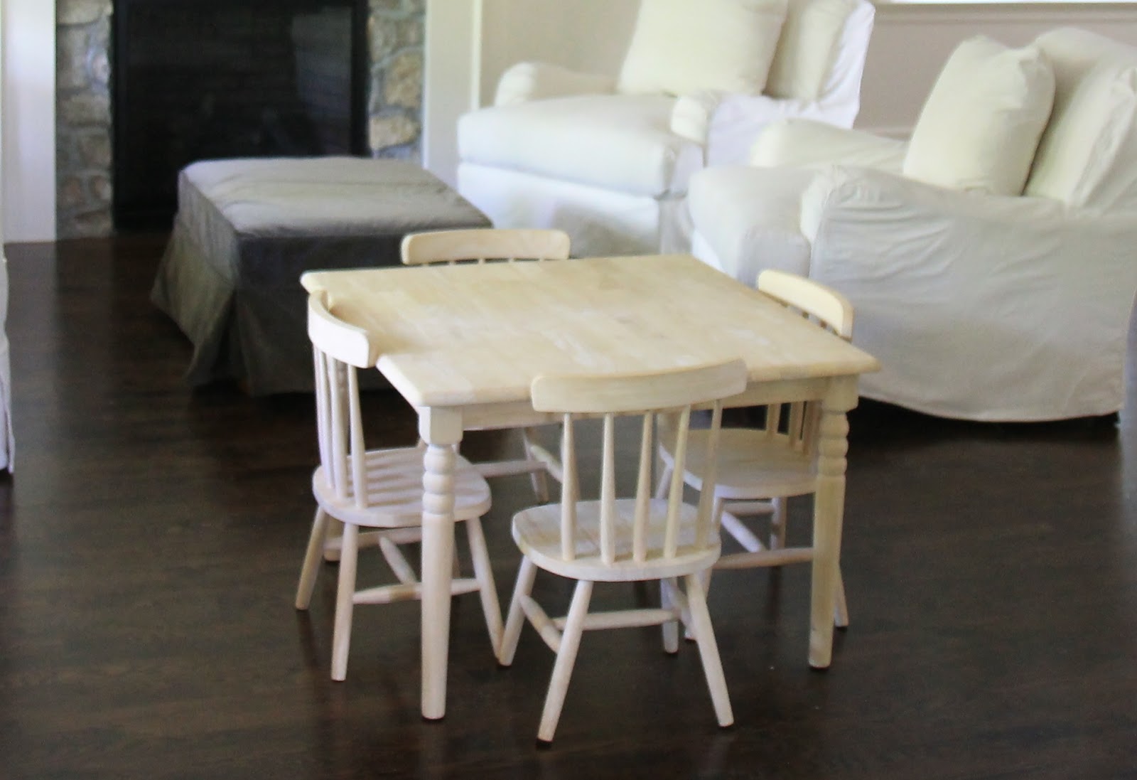 Jenny Steffens Hobick Finishing An Unfinished Kids Table Chairs