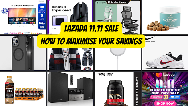 How to maximise your savings with Lazada 11.11 sale 
