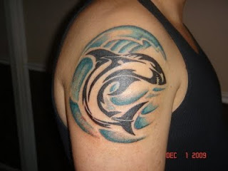 Tribal Shark Tattoo Picture