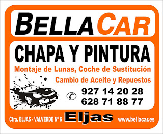 Taller chapa y pintura, en Eljas