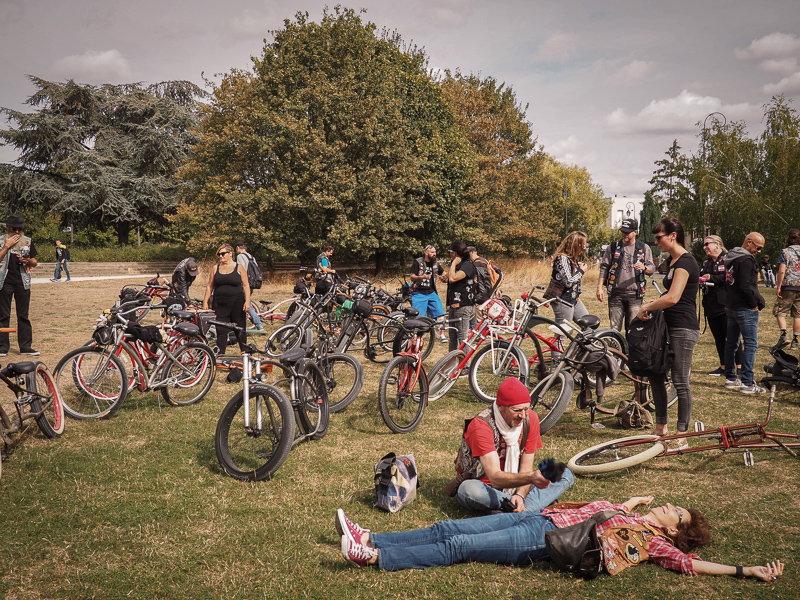 Paris A-Go-Go, Chopaderos, Custom Bicycle, Beachcruise, Chopper