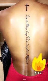 20 Stunning Minimalist Quote Tattoos On Spine For Women