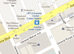 Directions On Web Distance To A Lrt 2 Station From Another