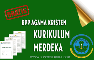 Download RPP Kurikulum Merdeka Agama Kristen SD Kelas 2