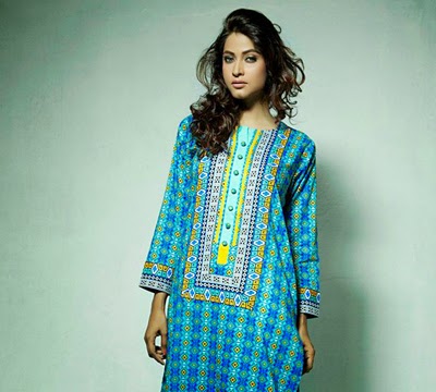 Latest Pret Dresses Collection 2014 By Bonanza