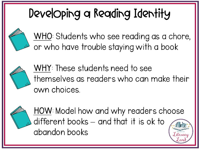 Conferences that develop reading identity