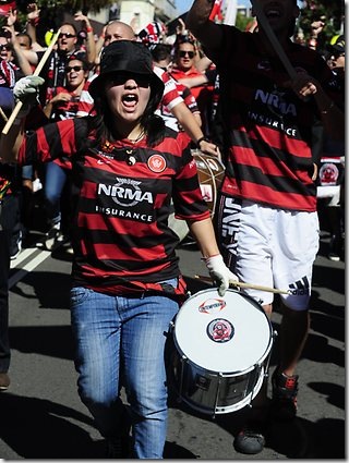 western-sydney-wanderers-street-parade