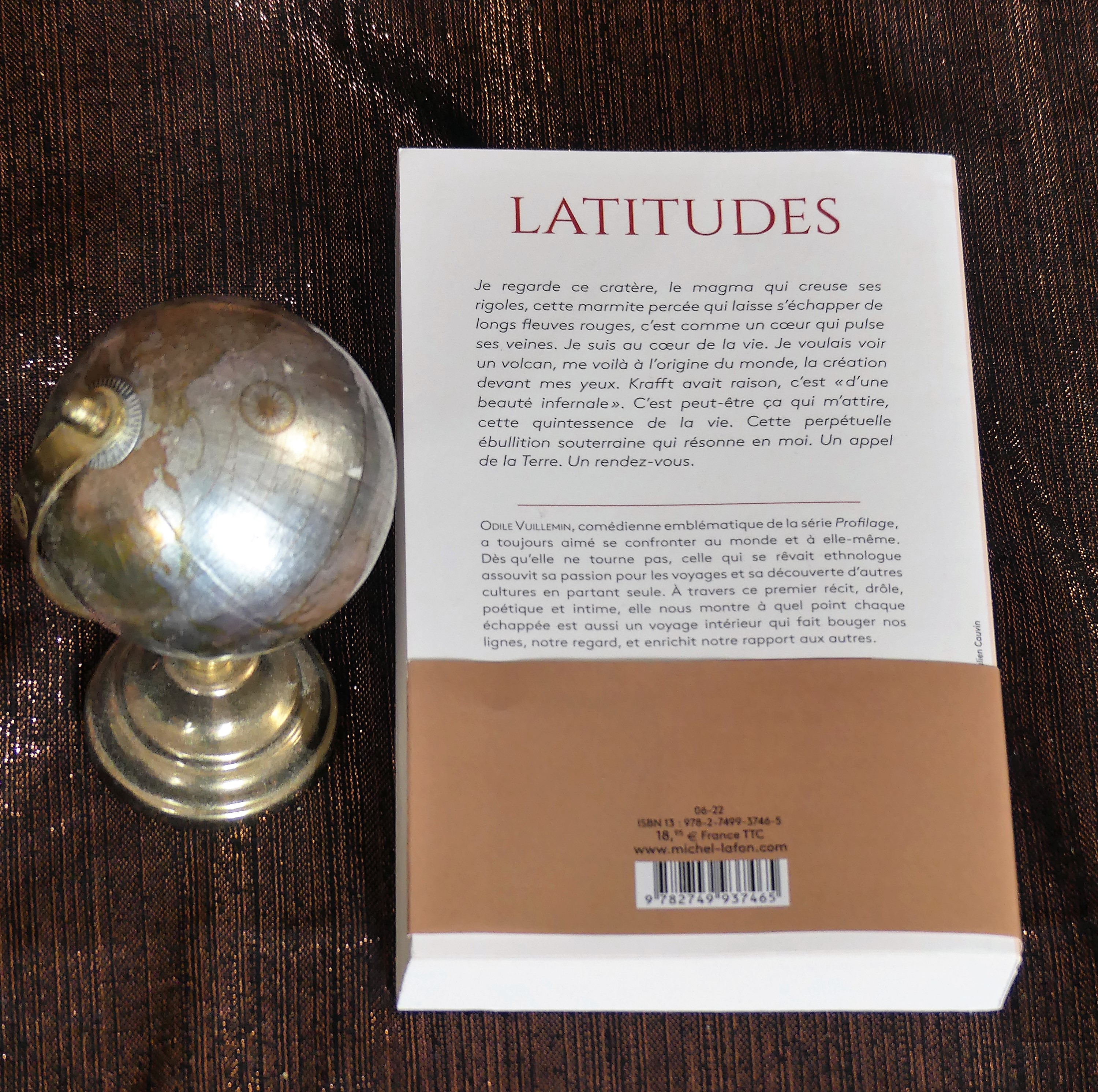 Livre Latitudes d'Odile Villemin