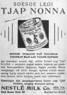 Contoh Iklan Produk dalam Bahasa Jawa Susu Cap Nona
