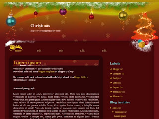 Christmas, blogger, themes, blogger Christmas
