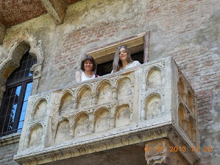 Balconul Giuliettei din Verona