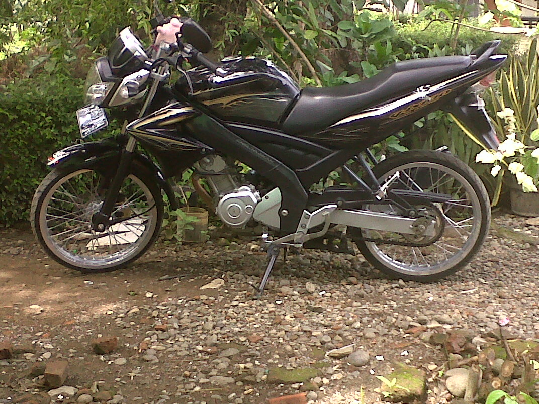 109 Modif Motor Vixion 2012 Warna Hitam Modifikasi Motor Vixion