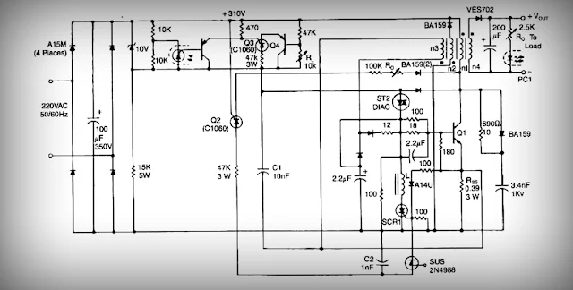 High Current Output Switching Mode Power Supply