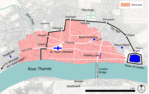 [Viajando na História] O mês de Setembro na História - Grande Incêndio de Londres