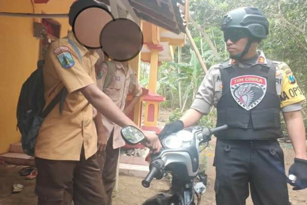 Pakai Motor Bodong, Siswa Kelas 3 SMP di Lumajang Terjaring Operasi Tim Cobra