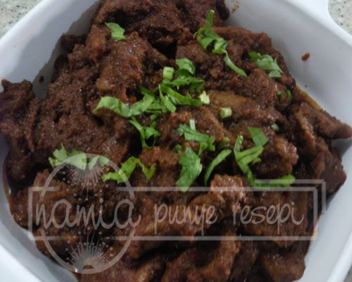 Sehari di dapur: Daging Masak Merah