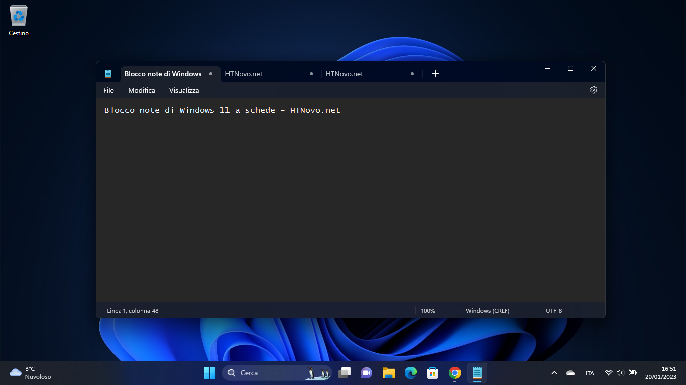 Download Blocco note con le schede per Windows 11 (tutte le versioni)