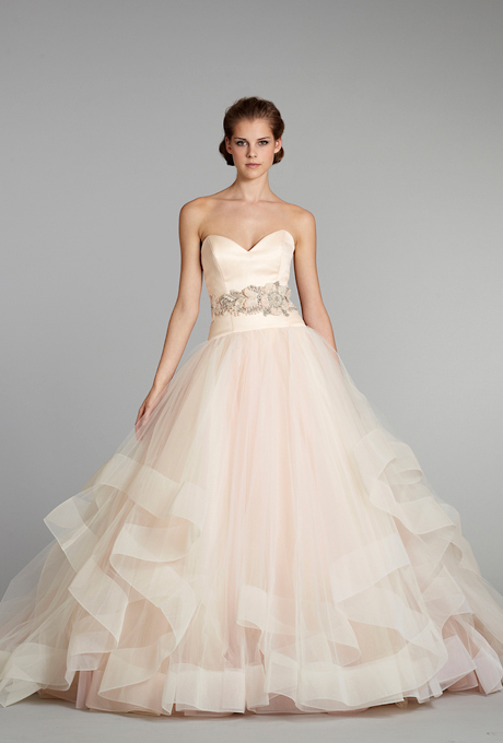 My Wedding  Dress  Pink  Wedding  Dresses  from Spring 2013