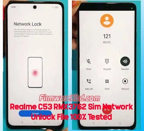 Realme C53 RMX3762 Sim Network Unlock File