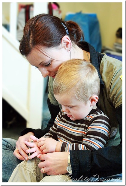 Michael and his Mum