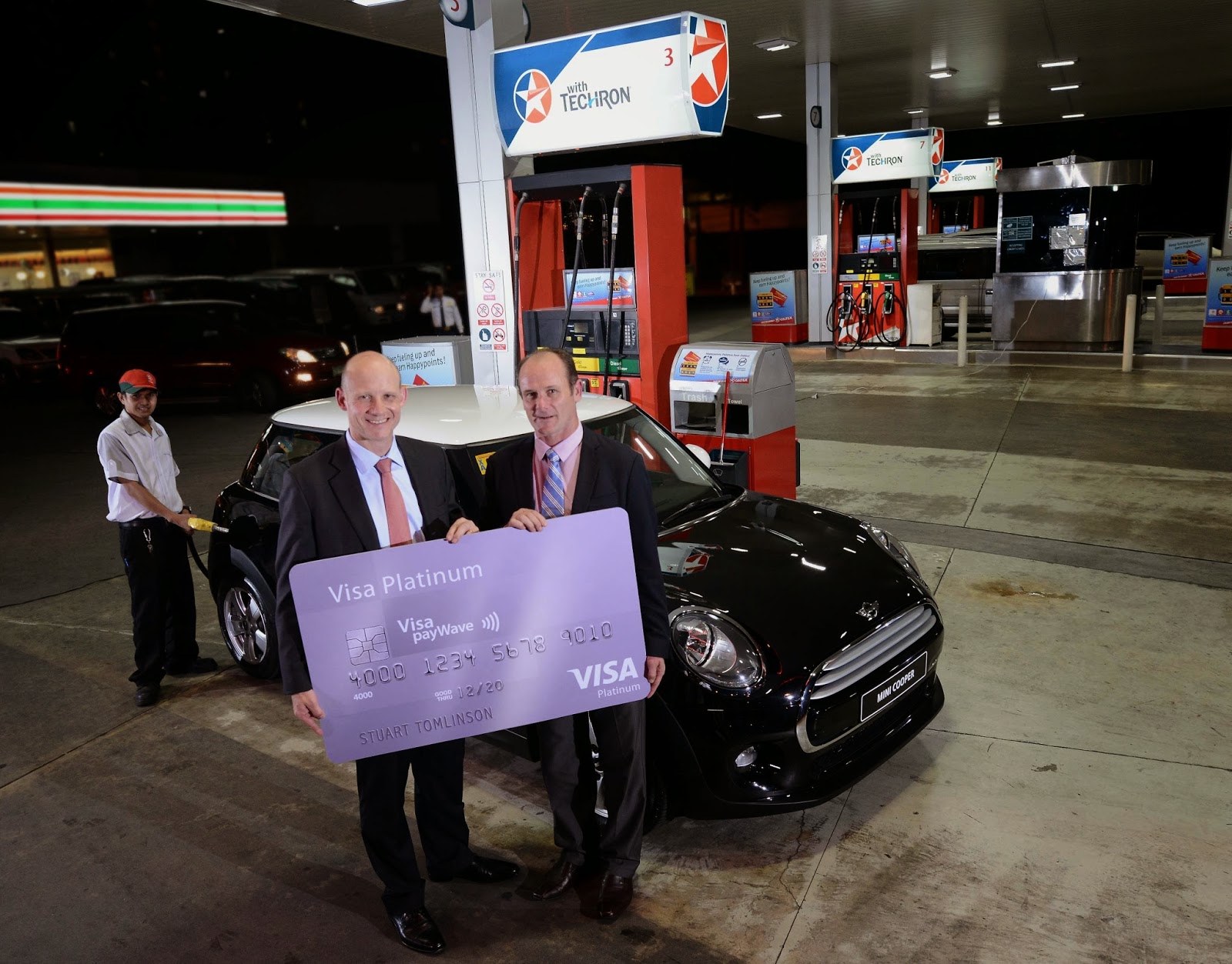 Visa and Caltex Win Big with a Mini Raffle Promo