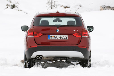 2011 BMW X1 Rear View