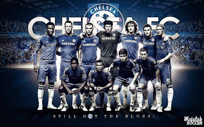 Wallpaper Skuad Chelsea Sepakbola Terbaru 2012-2013 (Edisi 7 Tgl 5 Oktober 2012)