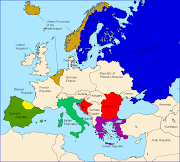 Europe and North America at the Millini. er. Year 2000. Europe in 2000 (europe )