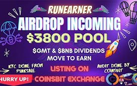 RunEarner Airdrop of $4 USDT in $RunEarn Token Free