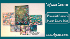 Nigezza Creates with Stampin' Up! Perennial Essence Home Decor Idea