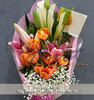 toko bunga dijakarta, toko bunga dipantai indah kapuk, florist jakarta, jual bunga tulip fresh, jual bunga bouquet dijakarta, free delivery, hadiah untuk anniversary