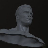 3d printable model Arnold Schwarzenegger